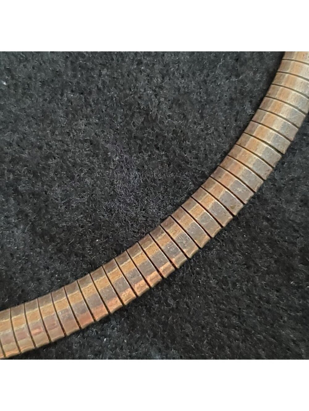 Sterling Silver Omega Necklace Choker 16" 8mm 33g Italy